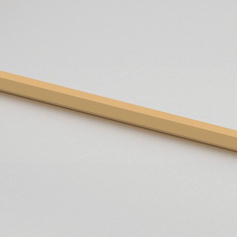 Binnendeur smal 76x201,5 cm gehard glas en aluminium goudkleur 8