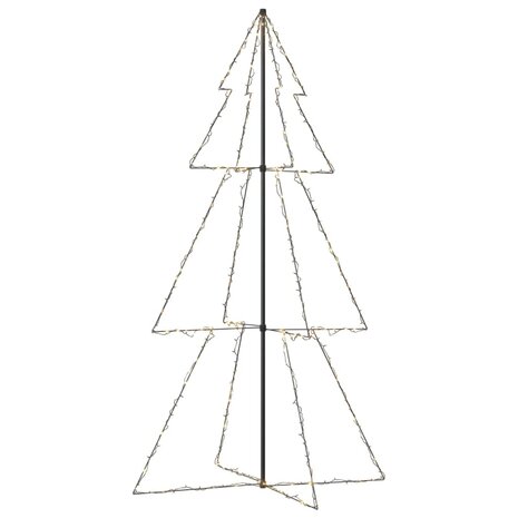Kegelkerstboom 300 LED&apos;s binnen en buiten 120x220 cm 2