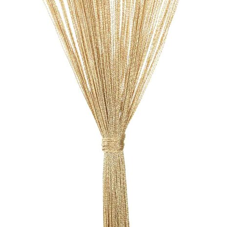 Draadgordijnen 100x250 cm beige 2 st 7