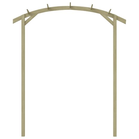 Pergola 180x210x40 cm geïmpregneerd grenenhout 2