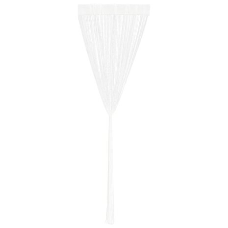 Draadgordijnen 2 st 100x250 cm wit 5