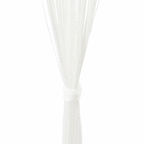 Draadgordijnen 2 st 100x250 cm wit 7