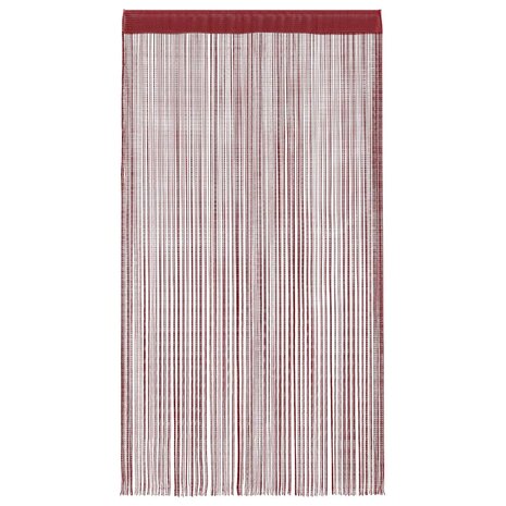 Draadgordijnen 140x250 cm wijnrood 2 st 4