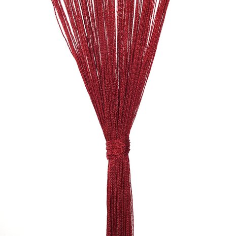 Draadgordijnen 140x250 cm wijnrood 2 st 7