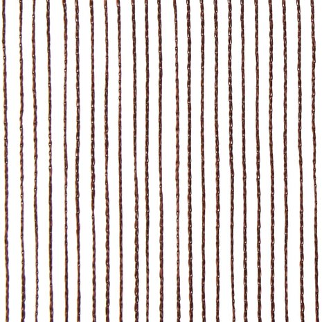 Draadgordijnen 100x250 cm bruin 2 st 8