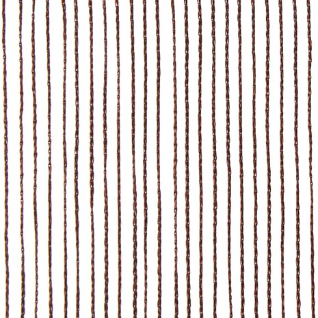 Draadgordijnen 140x250 cm bruin 2 st 8