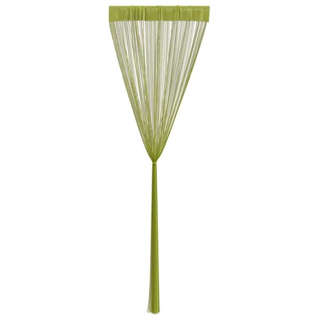Draadgordijnen 100x250 cm groen 2 st 5