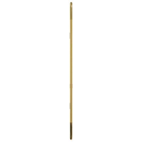 Wandspiegel 60x25 cm ovaal goudkleurig 4