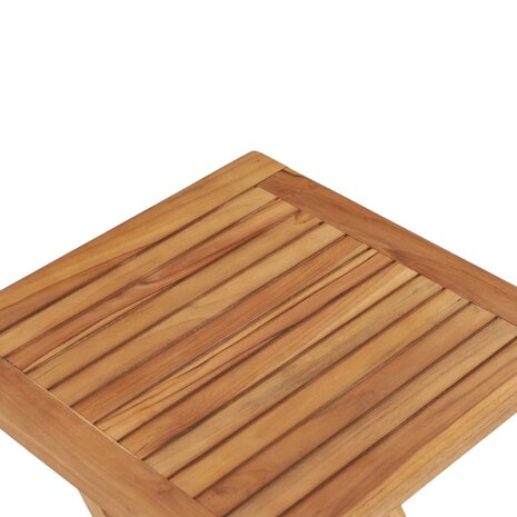 Tuintafel inklapbaar 45x45x45 cm massief teakhout 5