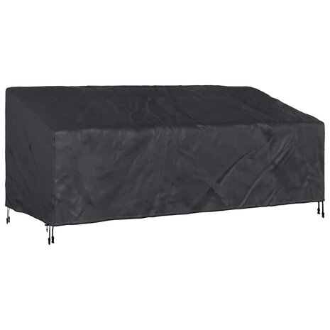 Tuinbankhoes Zwart 200 x 100 x 89 cm 210D oxford stof 2