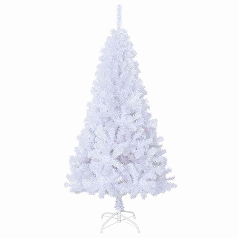 Kunstkerstboom met dikke takken 150 cm PVC wit 3