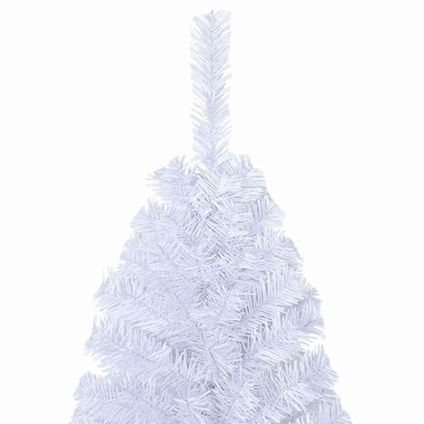 Kunstkerstboom met dikke takken 120 cm PVC wit 4