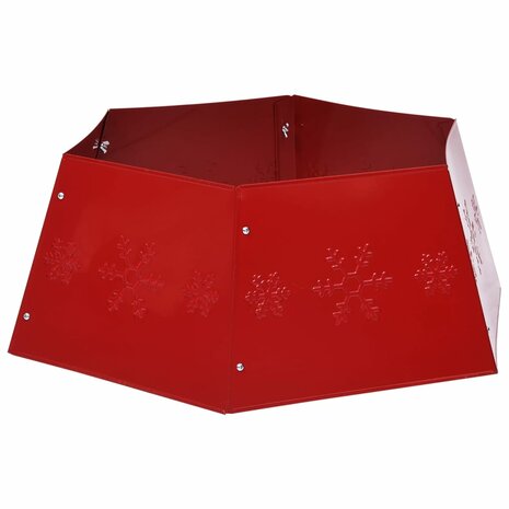 Kerstboomrok Ø68x25 cm rood 4