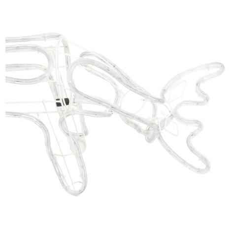 Kerstfiguur rendier 2 st 73x31x45 cm warmwit 4