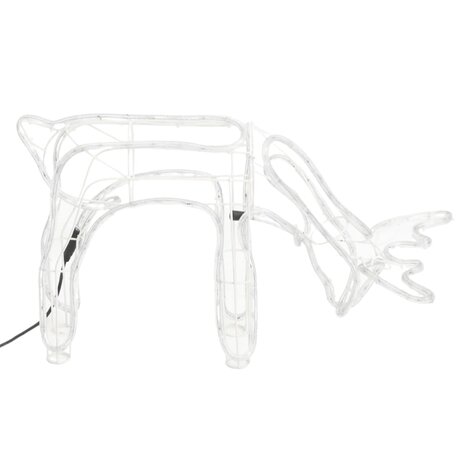 Kerstverlichting rendieren 2 st 73x31x45 cm koudwit 3