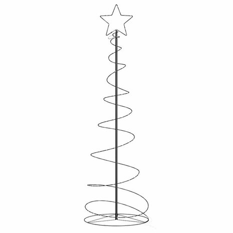 LED-kerstboom 120 LEDs warm wit 180 cm 3