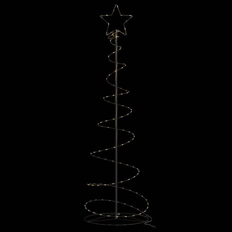 LED-kerstboom 120 LEDs warm wit 180 cm 6