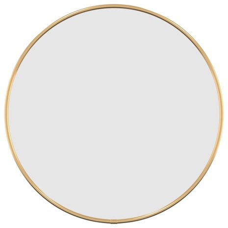 Wandspiegel rond Ø40 cm goudkleurig 2