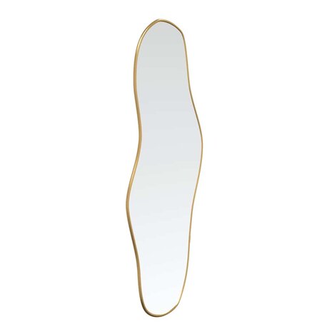 Wandspiegel 60x25 cm goudkleurig 3