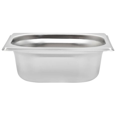Gastronormbakken 12 st GN 1/6 65 mm roestvrij staal  5