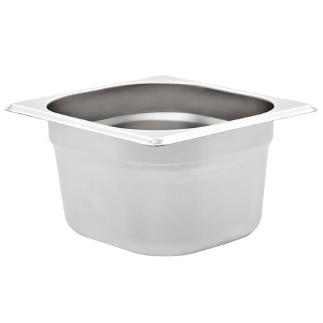 Gastronormbakken 12 st GN 1/6 100 mm roestvrij staal  3