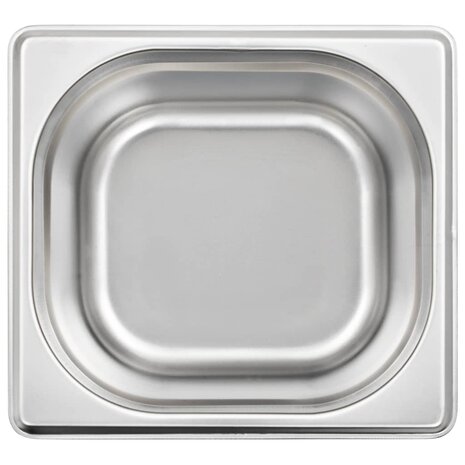 Gastronormbakken 12 st GN 1/6 100 mm roestvrij staal  6