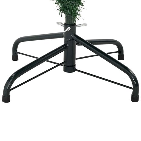 Kunstkerstboom met standaard Groen 120 cm PVC, PE en staal 6