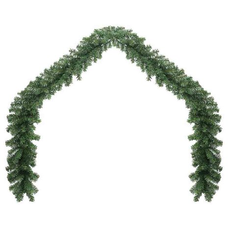 Kerstkrans 2 pcs Groen 20 m PVC 4