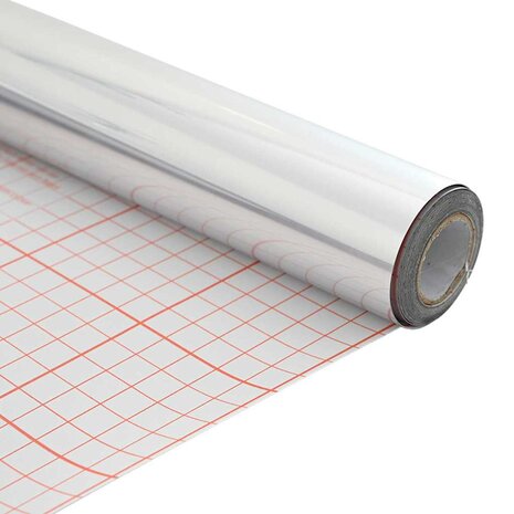 Spiegelfolie Zilver 90 x 500 cm PET 7