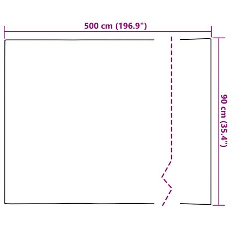 Spiegelfolie Zilver 90 x 500 cm PET 8