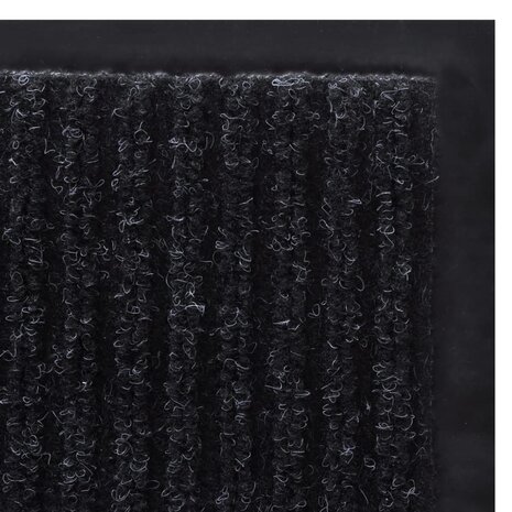 Deurmat PVC 120 x 90 cm (zwart) 5