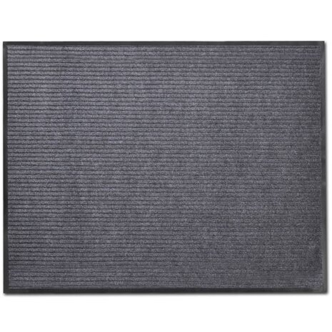 Deurmat PVC 90 x 60 cm (grijs) 1