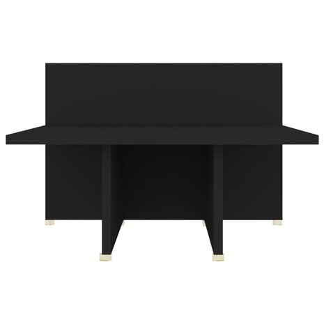 Salontafel 111,5x50x33 cm bewerkt hout zwart 5