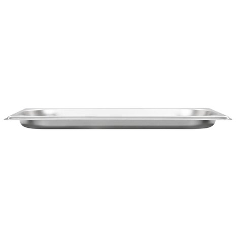 Gastronormbakken 12 st GN 1/3 20 mm roestvrij staal 5