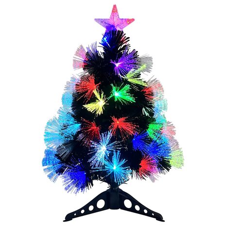 Kunstkerstboom met decoratieve touwlichten Groen 64 cm PVC 4