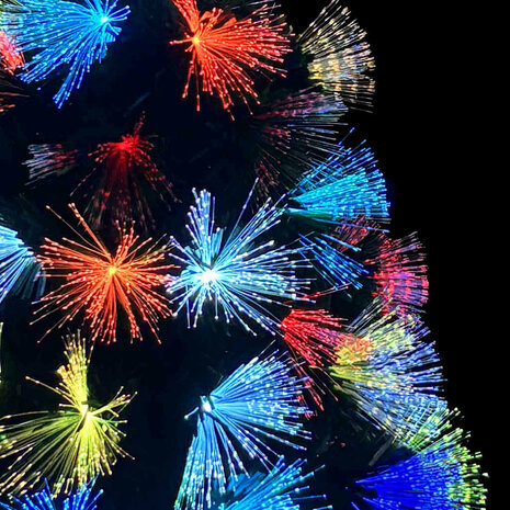 Kunstkerstboom met decoratieve touwlichten Groen 64 cm PVC 9