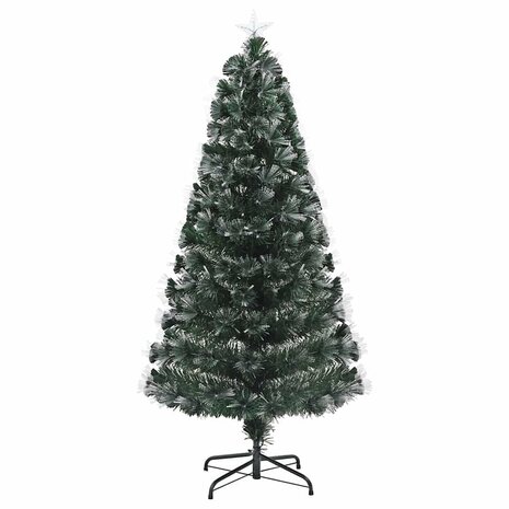 Kunstkerstboom met decoratieve touwlichten Groen 120 cm PVC 3