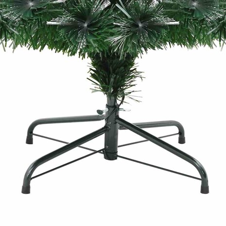 Kunstkerstboom met decoratieve touwlichten Groen 120 cm PVC 8