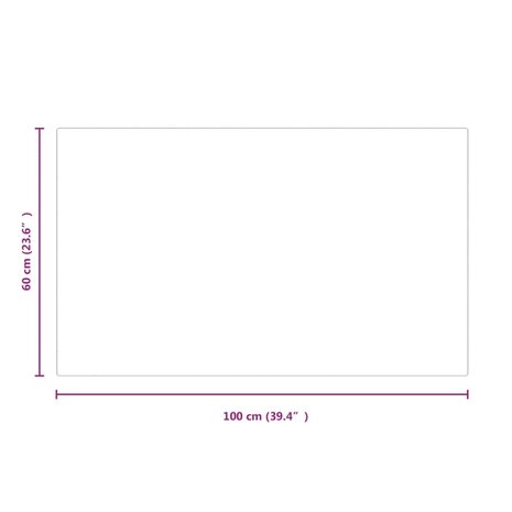 Glasplaat openhaard rechthoekig 100x60 cm 9