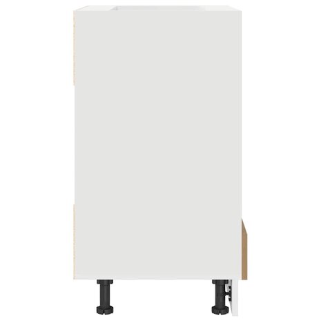 Ovenkast Riga artisanaal eikenkleurig 60 x 46 x 81.5 cm 6