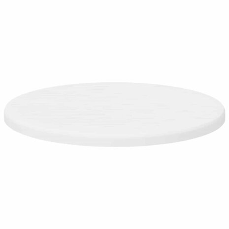 Tafelblad Wit 30 x 30 x 1.5 cm Bewerkt hout 5
