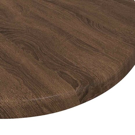 Tafelblad bruin eikenkleur 30 x 30 x 1.5 cm Bewerkt hout 7
