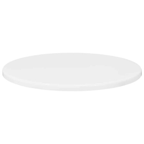 Tafelblad Hoogglans wit 40 x 40 x 1.5 cm Bewerkt hout 5