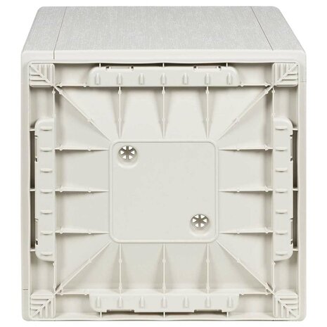 Tuin Bloempot Wit 36 x 36 x 35 cm Polypropyleen 3