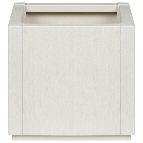 Tuin Bloempot Wit 36 x 36 x 35 cm Polypropyleen 4