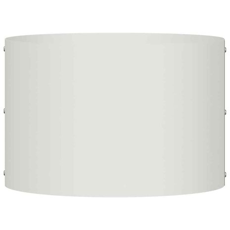 Tuin Bloempot Wit 30 x 30 x 20 cm Staal 5