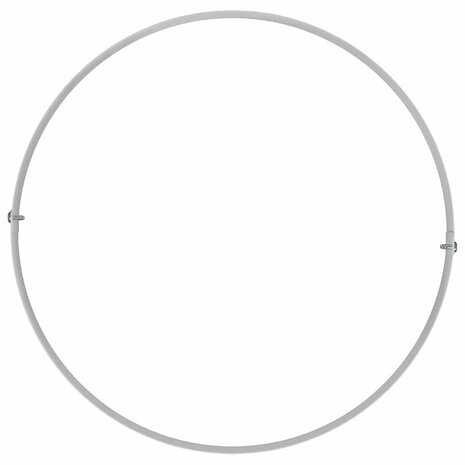 Tuin Bloempot Wit 30 x 30 x 20 cm Staal 6