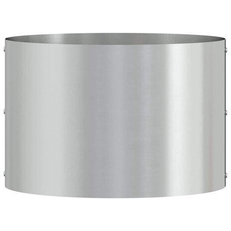 Tuin Bloempot Zilver 30 x 30 x 20 cm Gegalvaniseerd staal 5