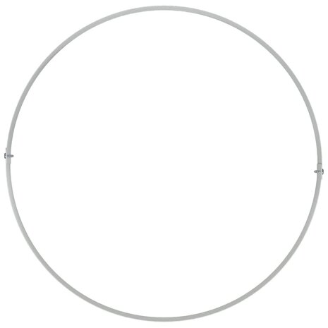 Tuin Bloempot Wit 40 x 40 x 20 cm Staal 6