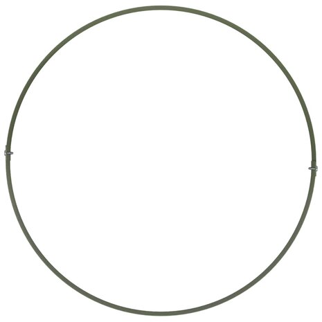 Tuin Bloempot Olijfgroen 40 x 40 x 20 cm Staal 6